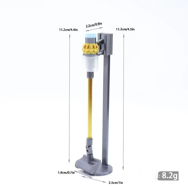 Nuovo Accessorio Decorativo per Bambole, Modellino in Miniatura di Aspirapolvere Senza Fili per Casa delle Bambole
