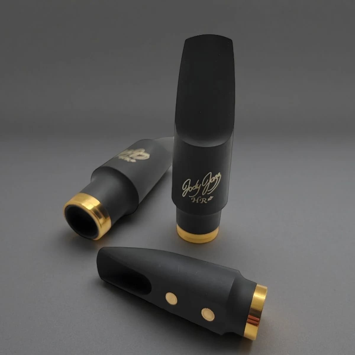 JodyJazz Saxophone Semi-Metal Hard Rubber Mouthpiece, provides better tone and enhanced vibration. Available for Soprano, Alto,