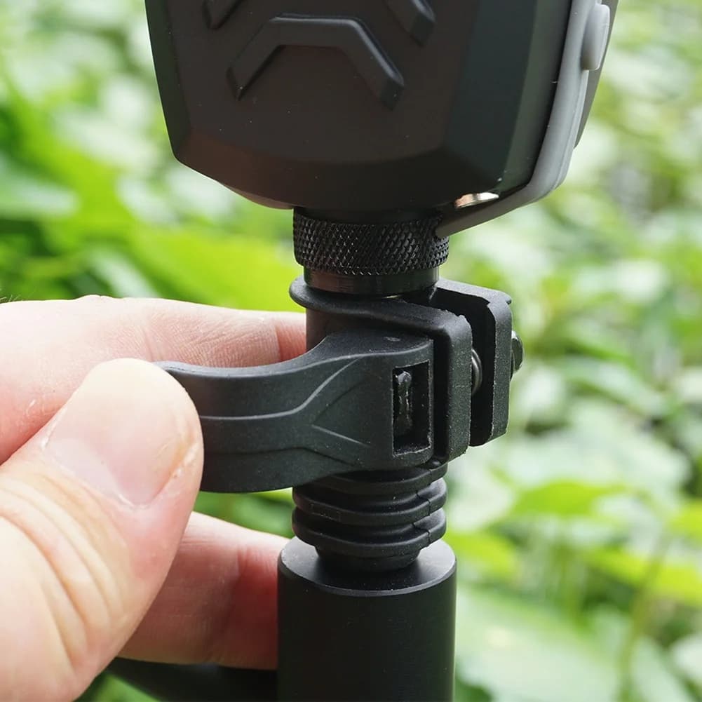 Connettore Rapido per Pesca 4/2 pz ABS Nero per Carpe, per Rod Pod, Buzzer Bar, Allarme Morso, Accessorio da Pesca