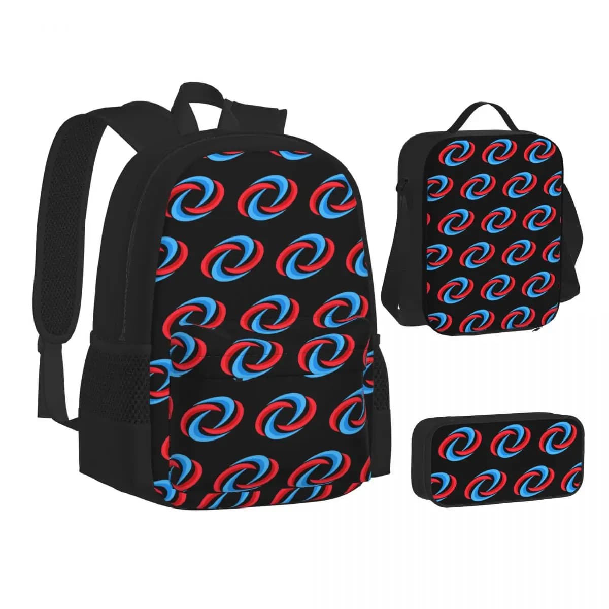 Henry Danger Backpacks Boys Girls Bookbag School Bags Children Rucksack Lunch Bag Pen Bag Three-Piece Set