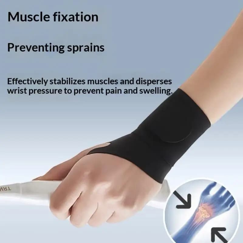 2Pcs Adjustable Wrist Guard Tendon Sheath Joint Anti Hand Strap Basketball Tennis Badminton Fitness Sports Wrist Guard