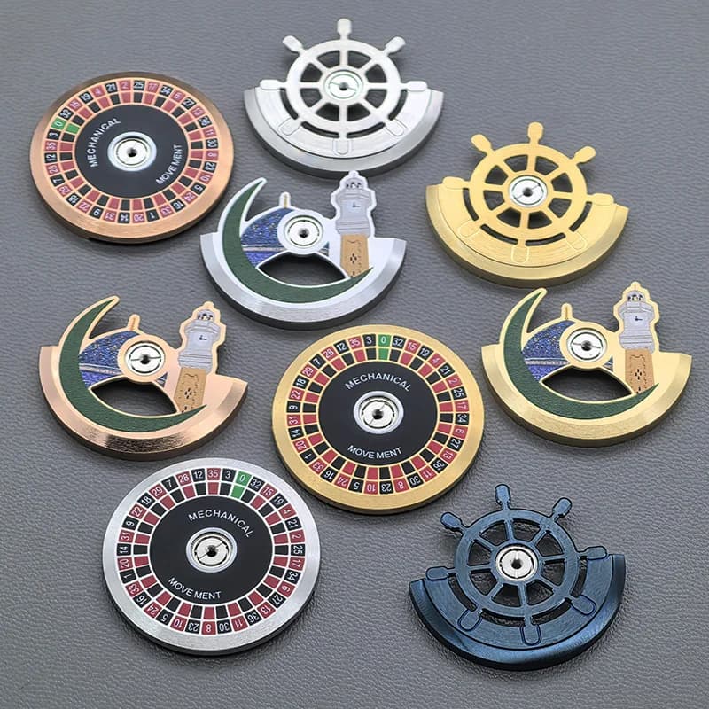 NH34 NH35 Martello Automatico Rotore Adatto NH36 NH38 NH70 7S26 7S36 4R35 4R36 6R Movimento Pendolo Peso Orologio Meccanico Refit Parte