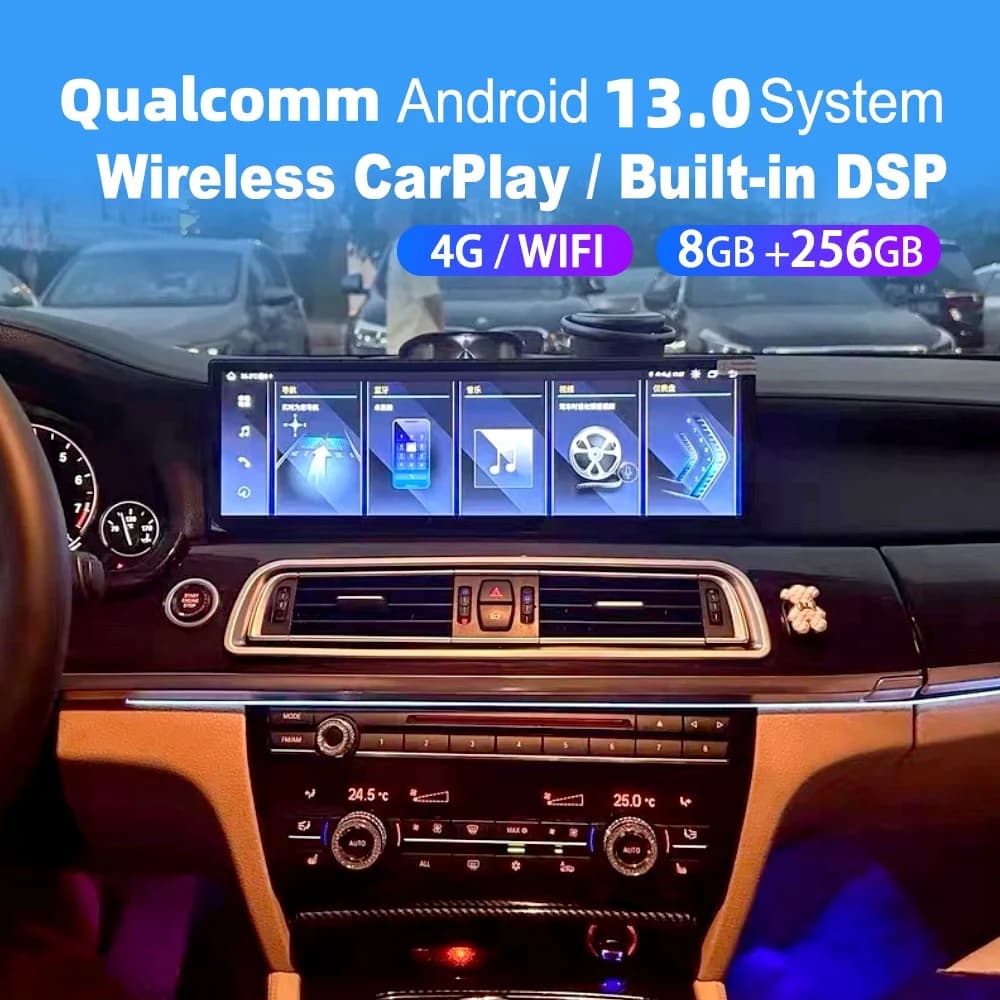 14.9 Inch Car Multimedia Automotive For BMW 7 Series F01 F02 F04 2009~2015 Android Carplay GPS Navi Car Radio Stereo Head Unit