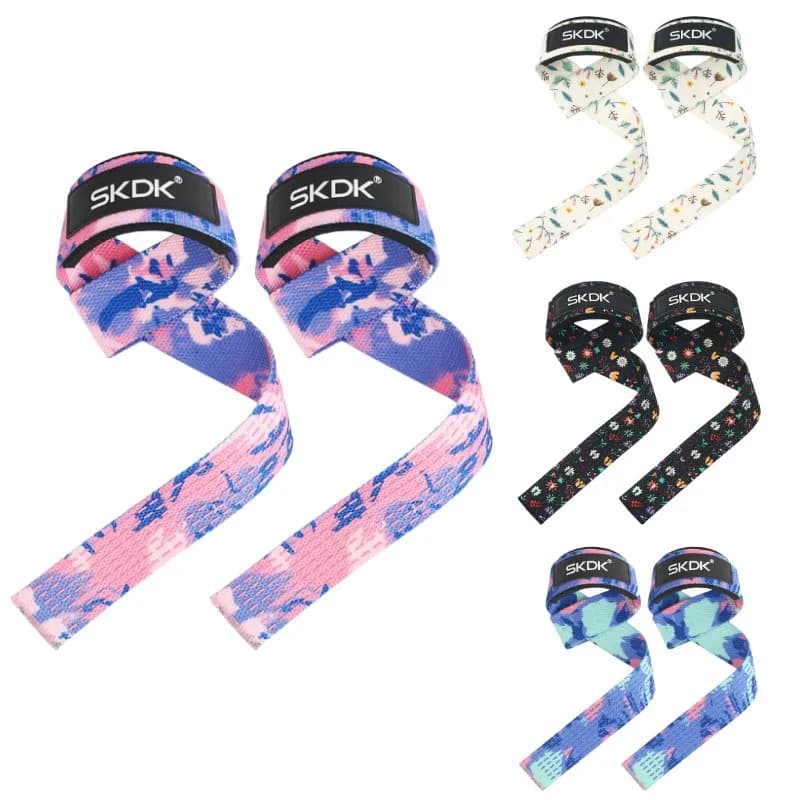 Weightlifting Belts Anti-slip Gym Training Fitness Manubris Padded Barbel Manopoles Wrist Support Belts Weight Lifting Straps