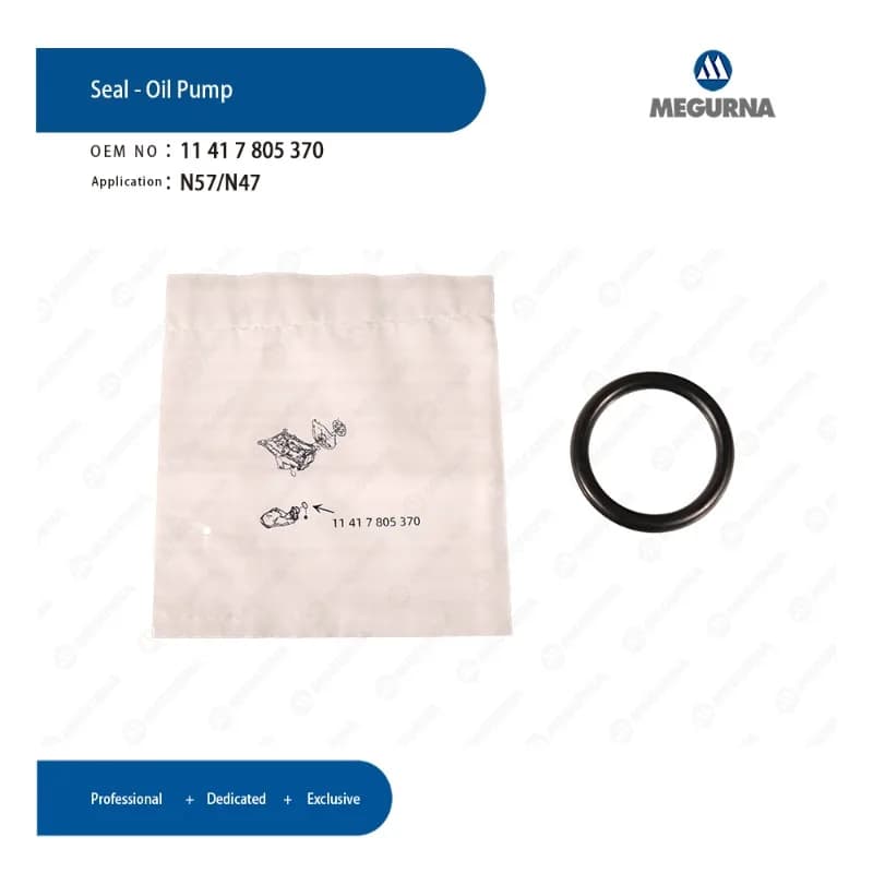 N47/N57 Engine oil pump seal 11417805370 for BMW 116d 118d 120d 120i 225d 316d 318d 320d 418d 520d X1 X3 X5 MINI R55 R56 R57 R58