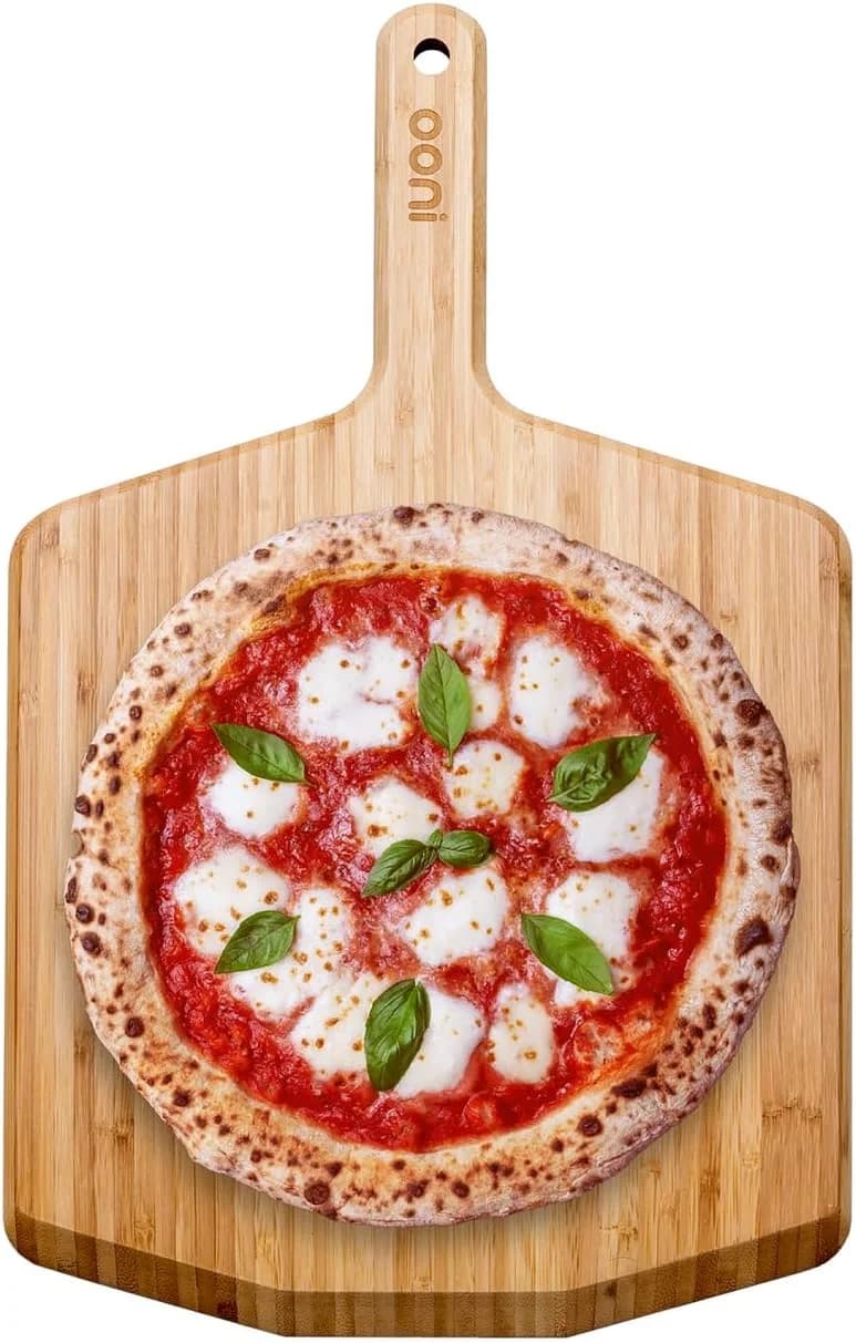 Pala per Pizza in Alluminio Perforato da 12 Pollici con Manico Lungo, Leggera, per Accessori da Forno