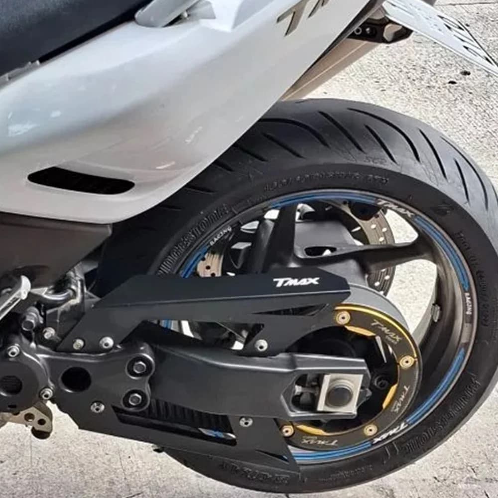 Per YAMAHA TMAX530 12-2016 T-MAX530 Accessori Moto Protezione Catena e Cinghia Anticaduta