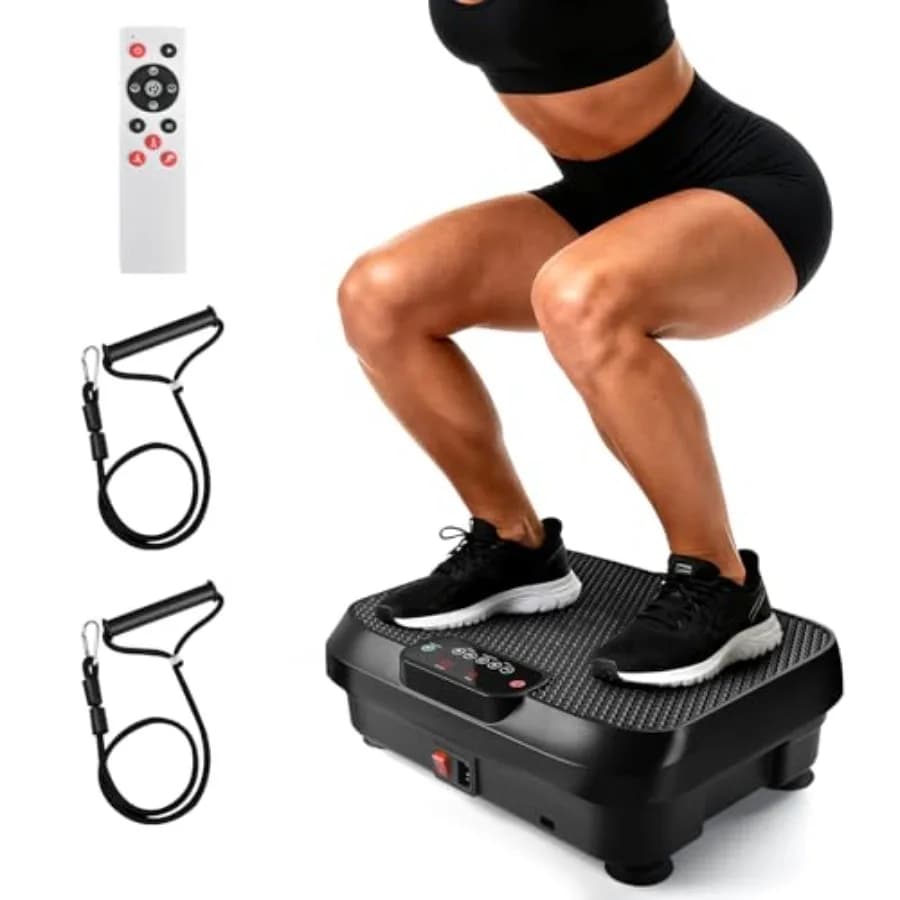 Vibrant Platform for Exercises, Linphatic Drainage and Weight Loss, Full Body Training, Mini Shake Pla