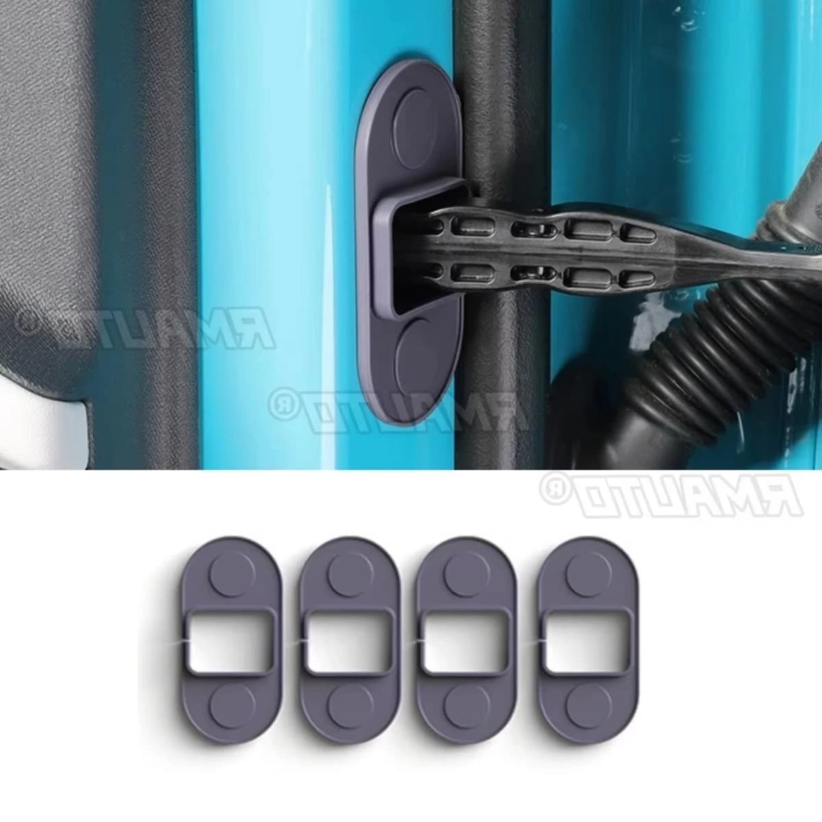 Per Xiaomi SU7 Accessori per auto Serratura per porta auto Fibbia Copertura Tappo Protezione Limitatore Prevenzione ruggine Kit corpo Parte esterna