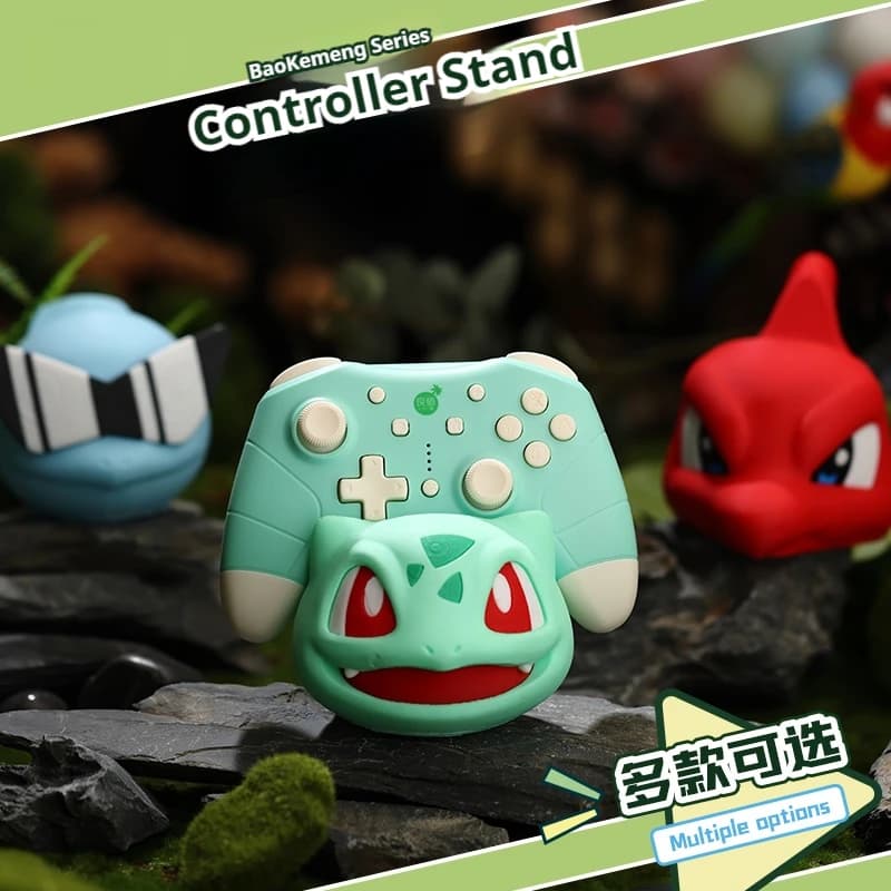 Squirtle Bulbasaur Animazione Supporto universale per controller di gioco per Ps5 Xbox Switch2 Accessori periferici Base Ornamento Modello giocattolo