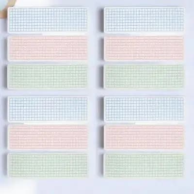 45 Pcs Washi Tape Pastel Organizer Cards Scrapbook Stickers Storage Boards Paper Cute Group