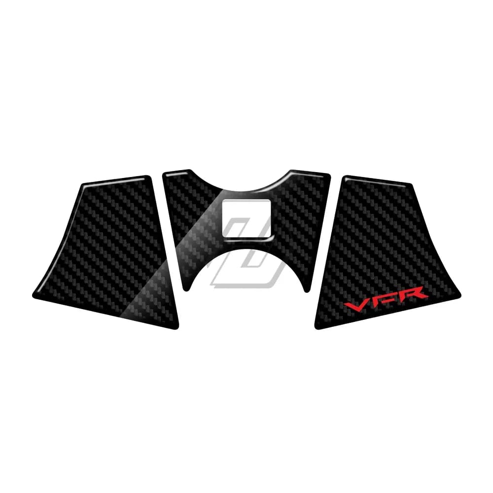 Defender a triplo giogo superiore 3D Carbon-look per Honda VFR 1200 2010-2016