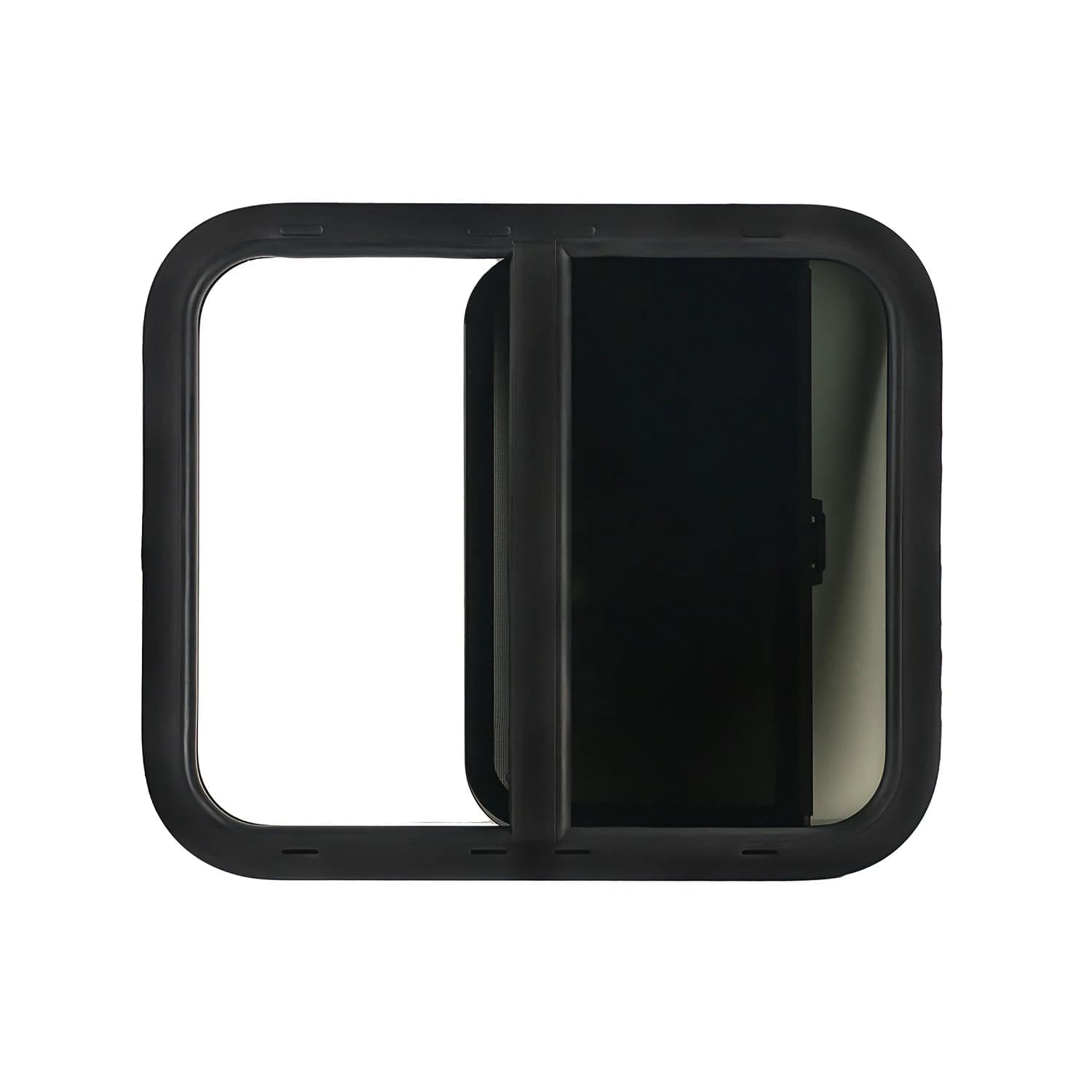 Side Window for Multi-Size Motorhome Metal Frame Left-Left Sliding Type with Curtain Darkening Network Screen for Camper Caravan