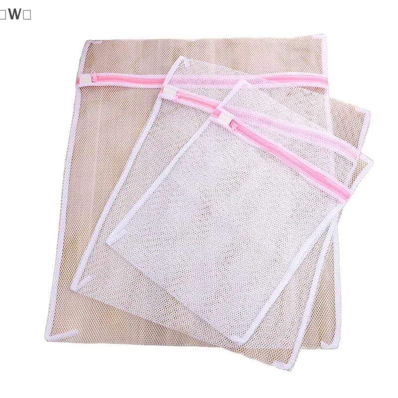 3Pcs/Set Bra Underwear Products Zippered Mesh Laundry Bags Baskets Household Cleaning Tools Accessories Laundry Care 2030