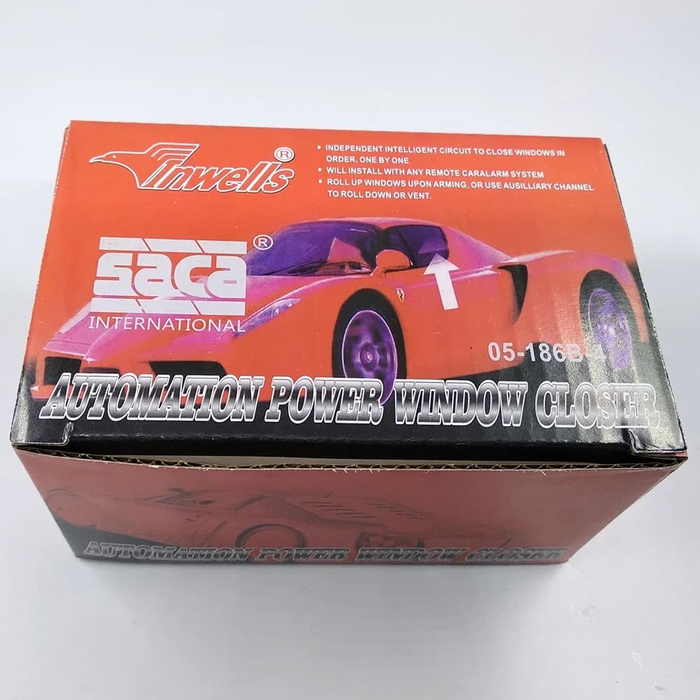 Modulo di chiusura aperta della finestra di controllo dell'alzacristallo elettrico automatico universale 12V per accessori per Auto a 4 porte