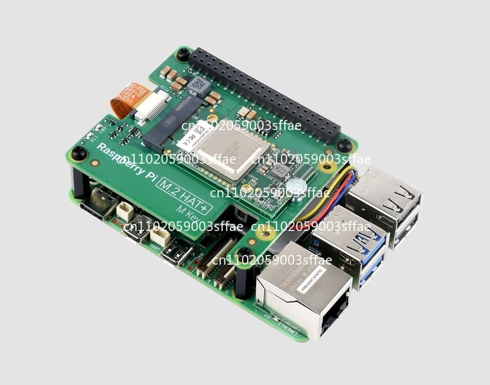 AI 5 Artificial Intelligence Kit with Hailo-8L Chip, 13 TOPS Calculation, Development Kit