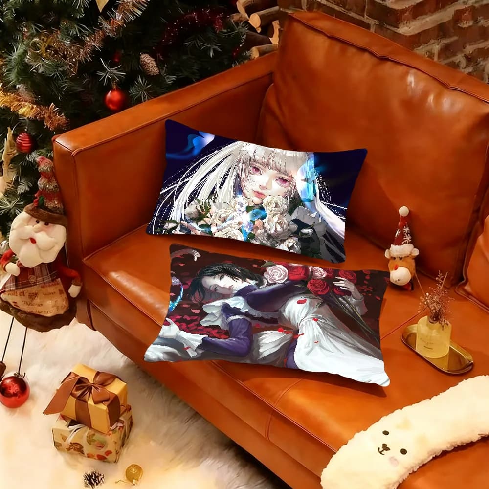 Game The H-house In Fata Morgana cushion cover Rectangle Pillow Case Printing Bedside Sofa Room Home Decoration Pillowcase