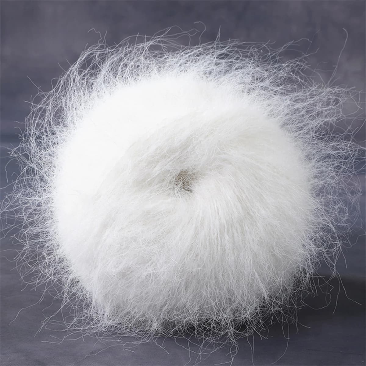 50g Worsted Faux Long Plush Mink Velvet Yarn For DIY Knitting And Crocheting Nylon Blends Thick Crochet Yarn For Knitting 190m