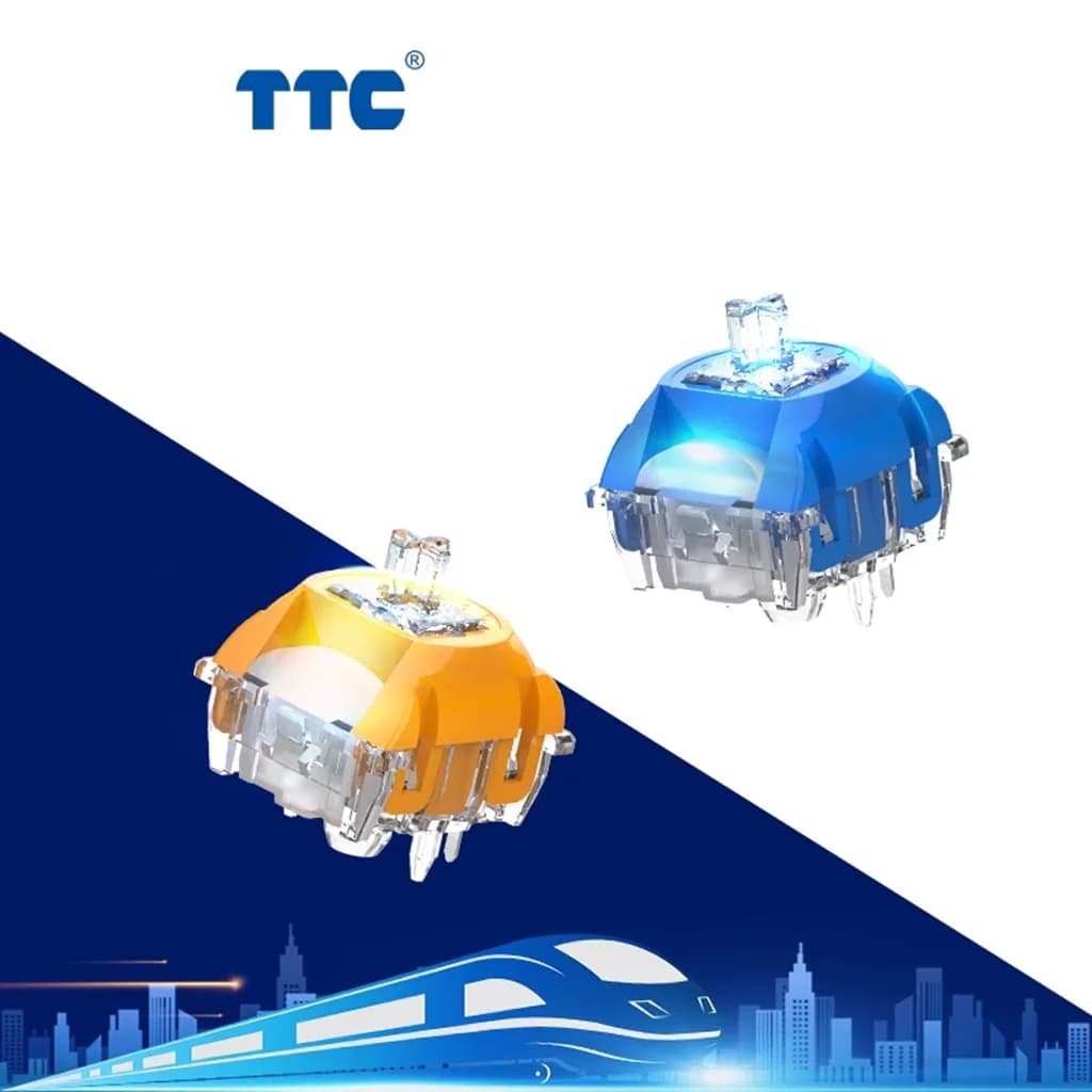 TTC Nettuno Switch Venus Interruttori 5 Pin Lineare Personalizzato Tastiera Meccanica Accessori RGB Binario Lungo Super Liscio Stabilizzare GK61