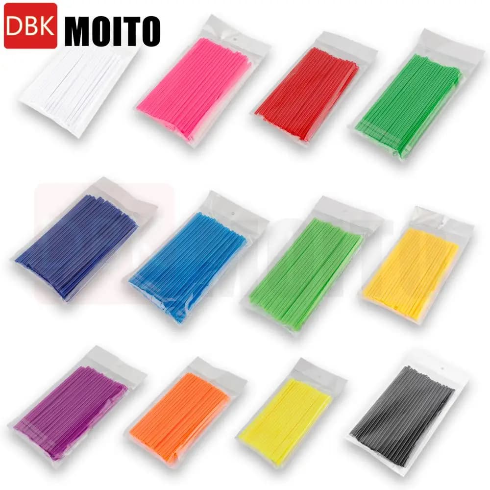 Copriraggi Universali per Ruote di Moto e Biciclette, 12 Colori, 17CM, Decorazione e Protezione
