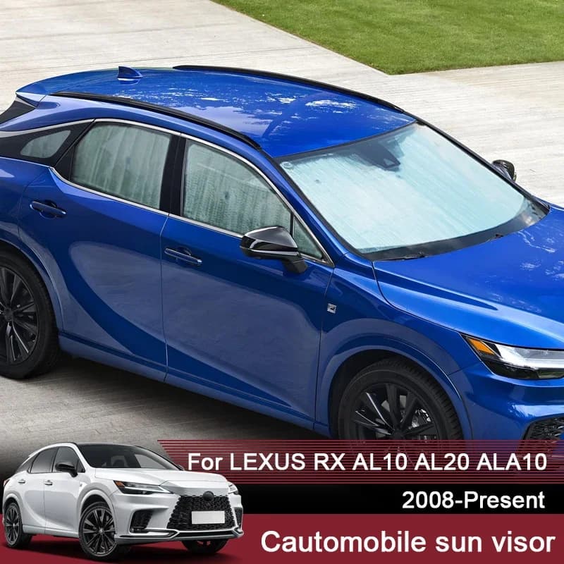 Auto Parasole Copertura di Protezione UV Per Lexus RX AL10 AL20 ALA10 2008-2025 Tenda Della Finestra Visiera Parasole Parabrezza Copertura Accessori