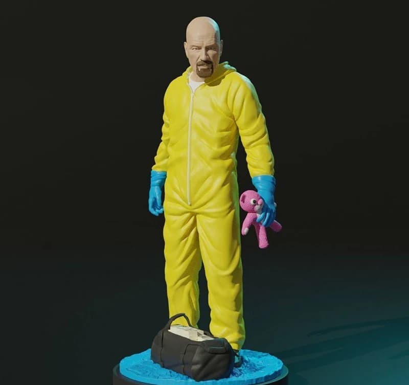 Kit di figurine in resina 1/24 75mm Break Bad Man non verniciato 1/24 7,5 cm RW-252