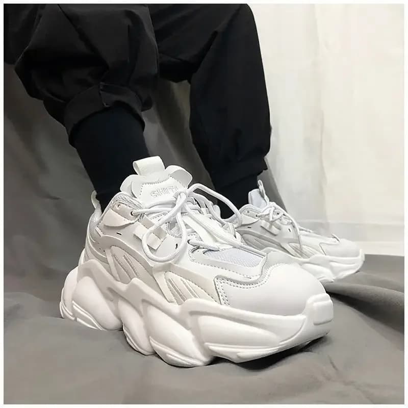 Scarpe da ginnastica con plateau da uomo autunnali Scarpe da uomo traspiranti Scarpe da ginnastica da donna Scarpe da ginnastica Tenis Masculino Zapatillas Hombre66y