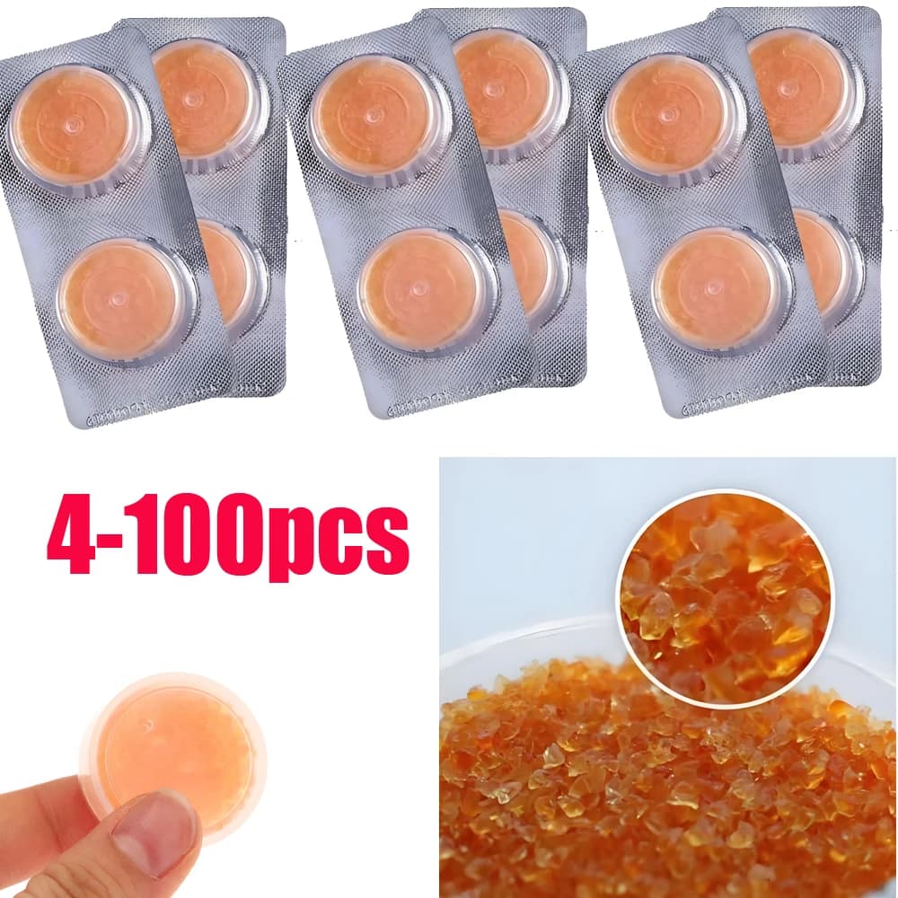 4-100 pezzi deumidificatore essiccante apparecchi acustici capsule di asciugatura compressa asciugatrice strumento accessori per la cura dell'orecchio