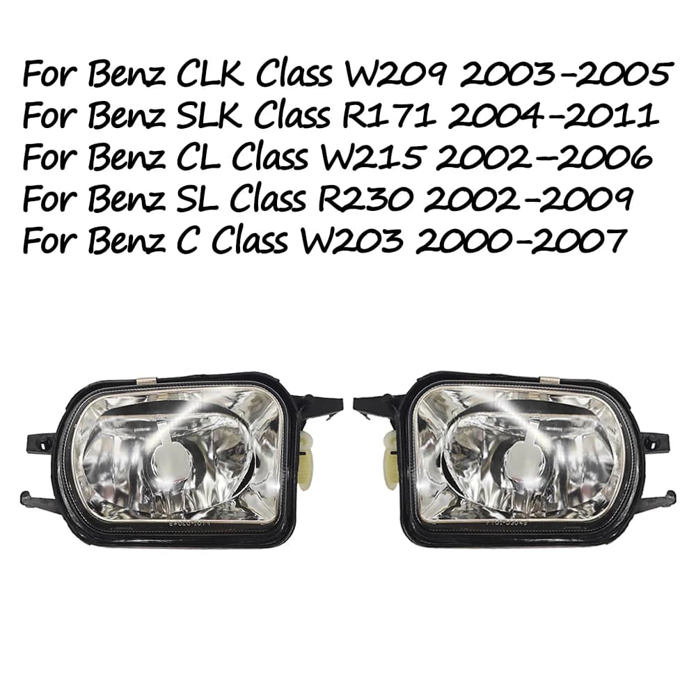 Per Benz Classe C W203 Classe CL W215 Classe CLK W209 Classe SL R230 Classe SLK R171 Lampada fendinebbia Paraurti anteriore Anti fendinebbia 2158200556