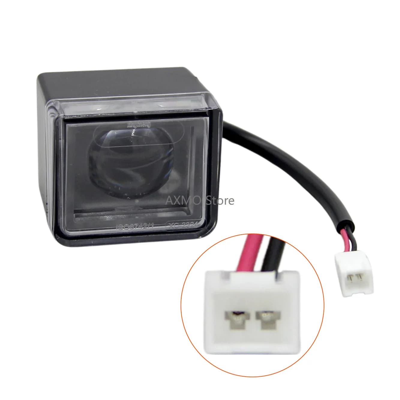 Faro anteriore per scooter elettrico per Xiaomi 4 Lite Faro LED di seconda generazione Robusto materiale resistente alle intemperie Parte per scooter elettrico