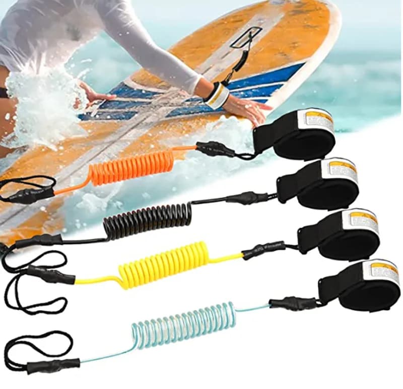 Accessori per il surf Linee di sicurezza per il surf Pagaie di sicurezza per barche Pagaie stand up Corde da surf Linee di sicurezza in TPU Tavole da surf