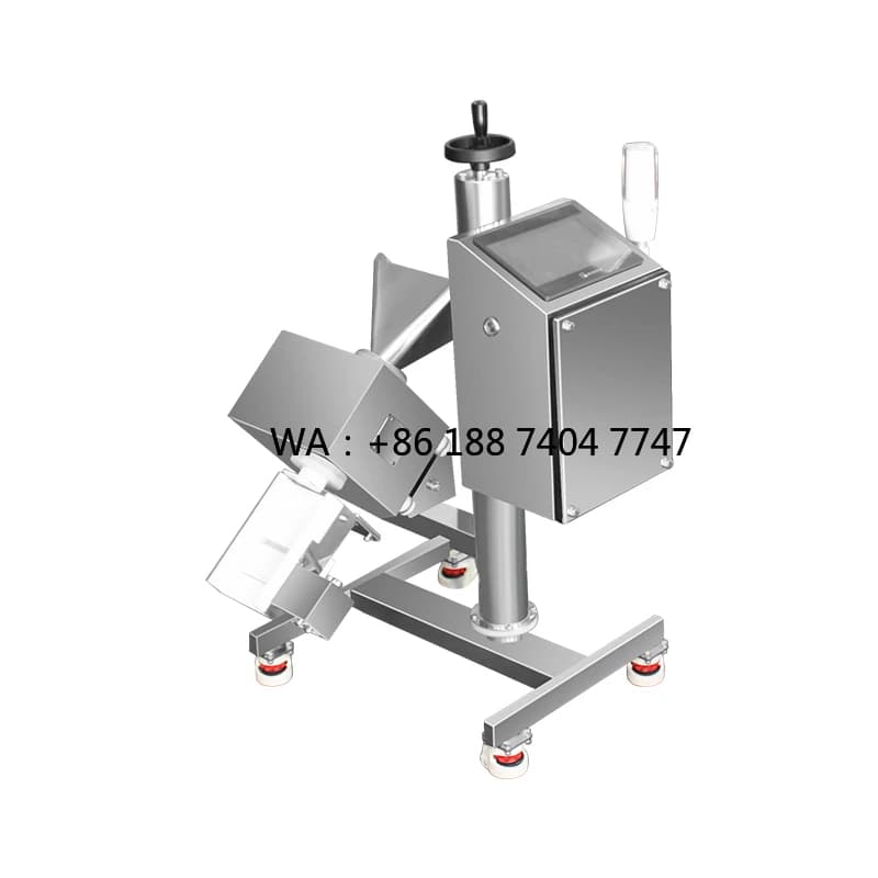 Metal Detector for Capsules and Tablets, Metal Counter Separation, Modern Industrial Use, High Precision