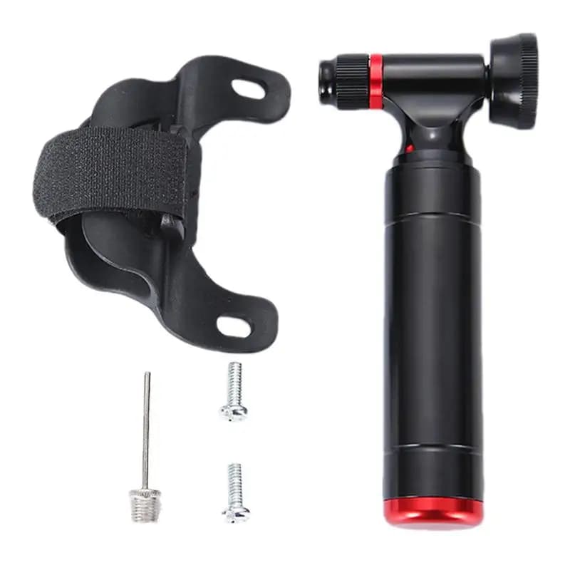 Pompa da ciclismo Co2 Pompa per pneumatici portatile Gonfiatore per pneumatici da ciclismo portatile Strumento di riparazione pneumatici da ciclismo Compressore d'aria veloce per pneumatici per ciclismo