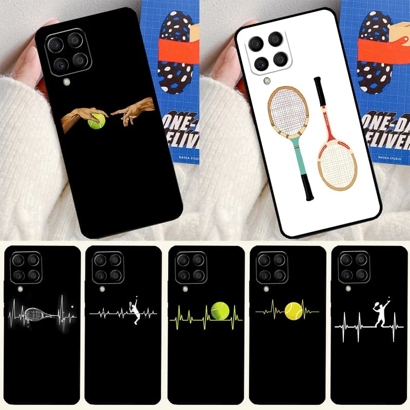 Racchette da tennis per Samsung Galaxy M16 M06 M12 M55 M15 M35 M14 M34 M54 M11 M21 M31 M13 M33 M53 M32 M52 Custodia