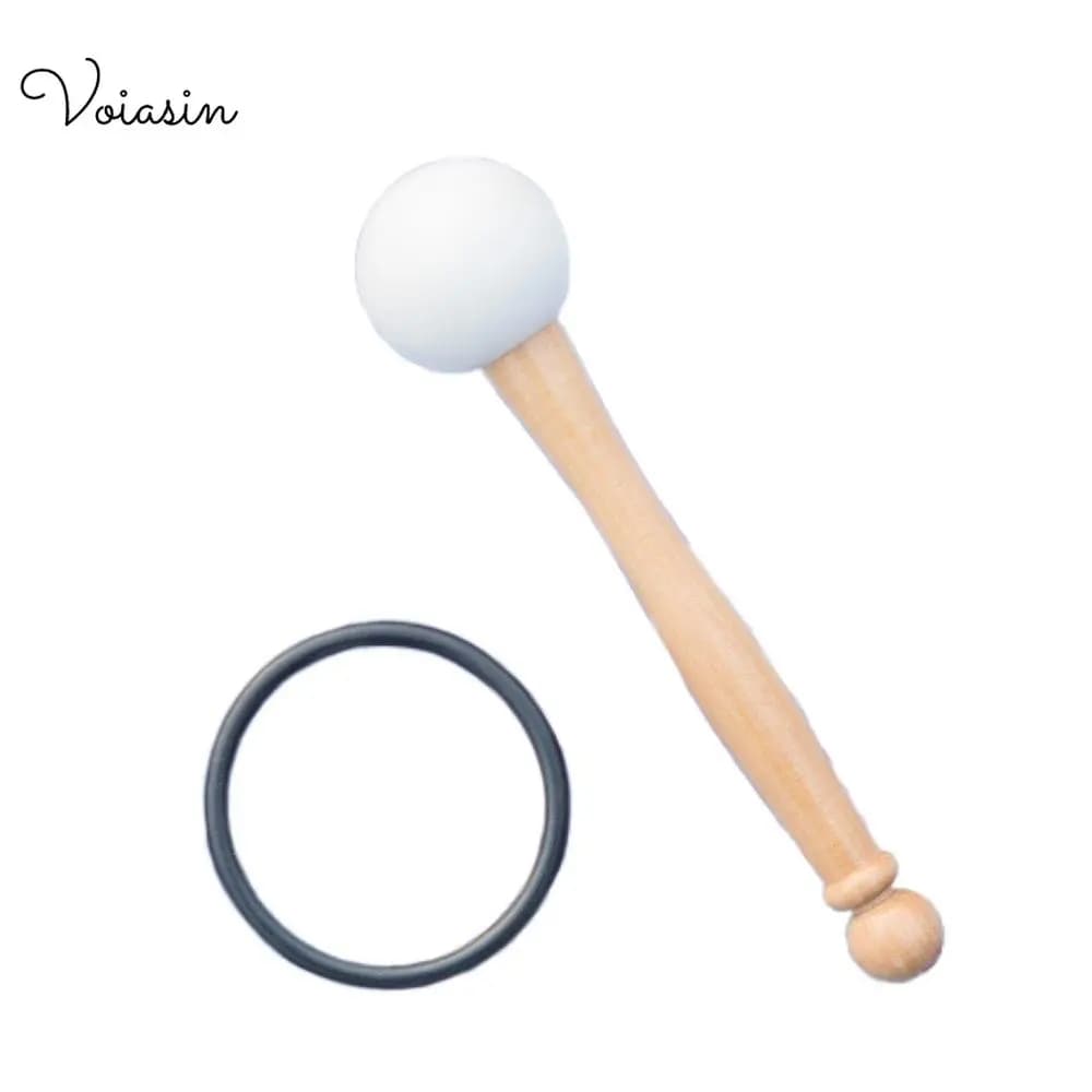 1Pc Rubber Mallet for Playing Crystal Singing Bowl, Alternate Common Model Acessories Rubber Striker