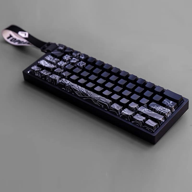60HEv2 magnetic axis keyboard pcb full change wootingHE + keyboard genuine aluminum factory delta tile