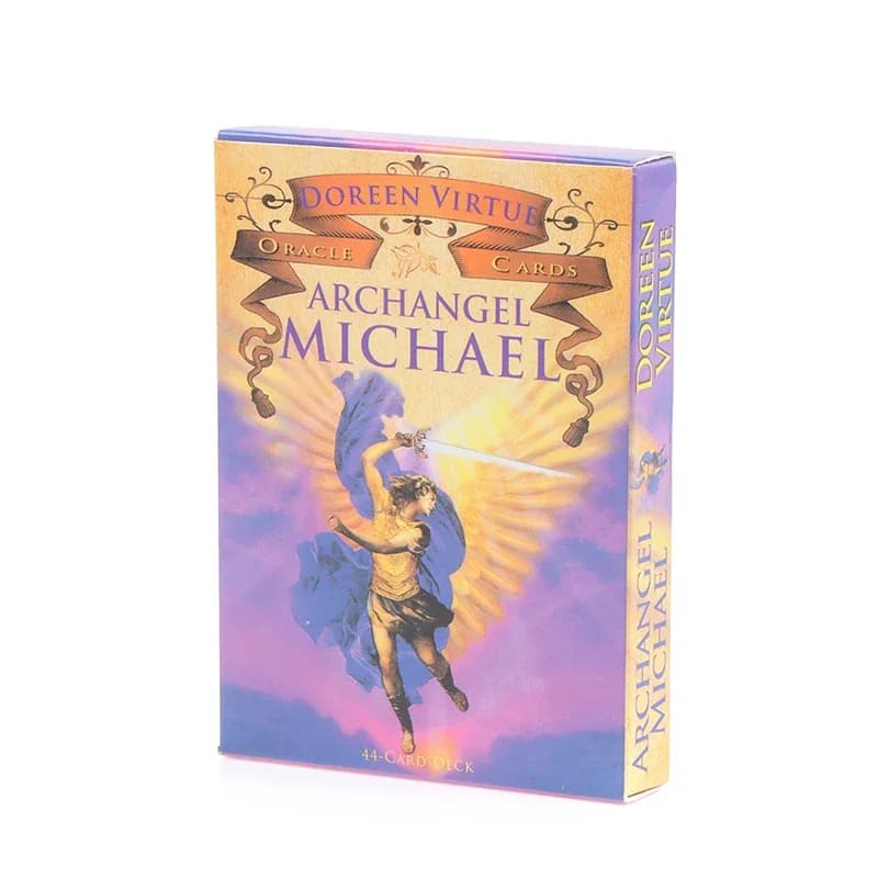 1 pz Arcangelo Michele Oracle Tarocchi Carte Giochi Da Tavolo Inglese Divertente Bordo Tarocchi Mazzo Giochi Da Tavolo PDF Per Le Famiglie Partito Che Giocano