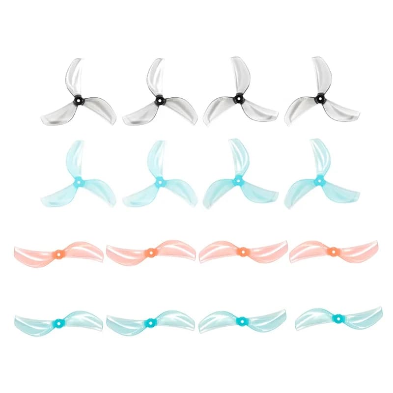 2 pairs GEMFAN Whoop FPV Drone 45mm Elica 2/3 Palette spare parts 1.5 mm shaft for RC Pavo Pico Meteor75 Pro Frame