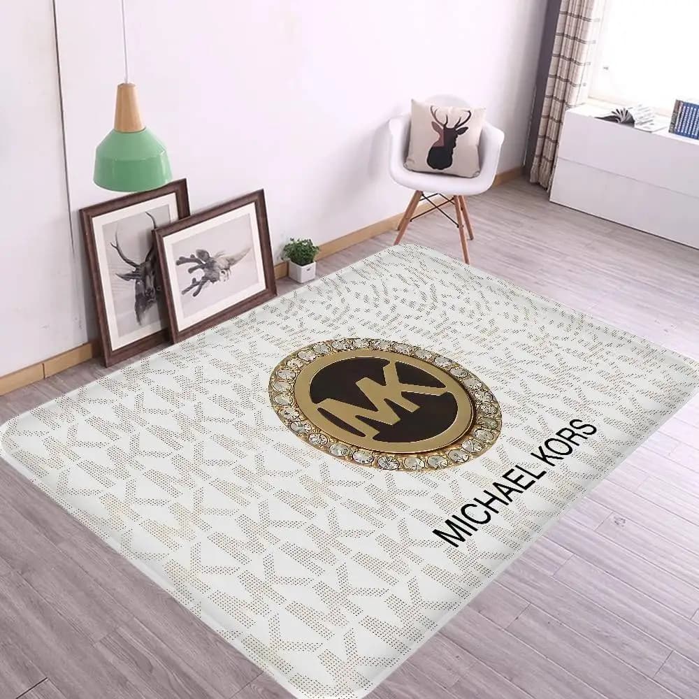 M-Michaels-Fashion-Kors Tappetino Rettangolare Antiscivolo per Casa, Morbido Tappeto per Porta d'Ingresso, Tappetino da Interno ed Esterno, Zerbino di Benvenuto