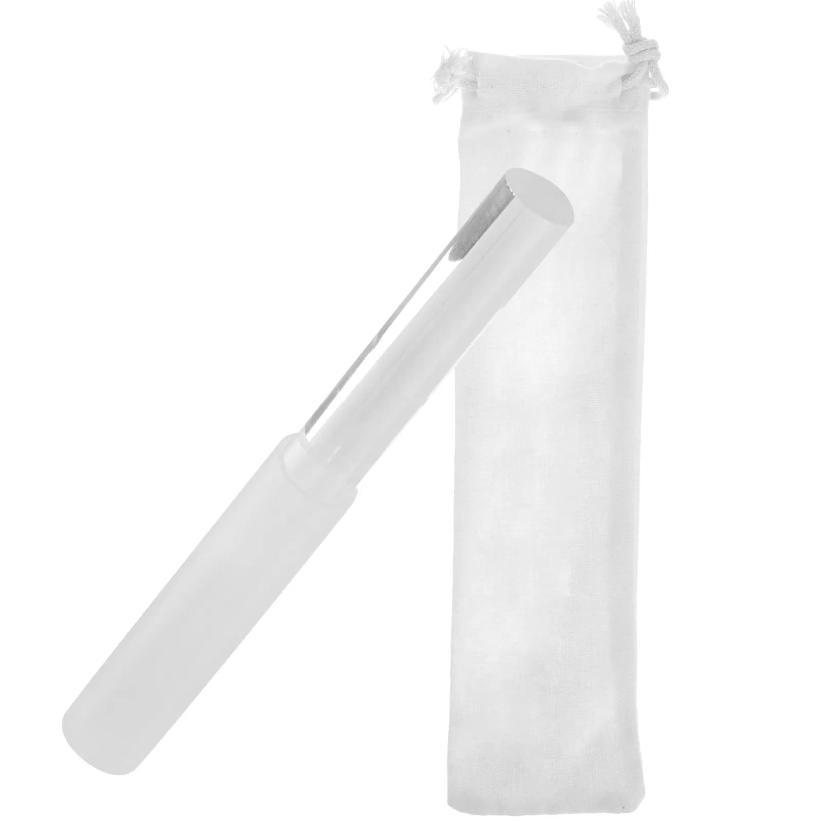 Acrylic Singing Bowl Sticks Singing Bowl Mallet Set For Music Therapist Lightweight Easy Storage Clear