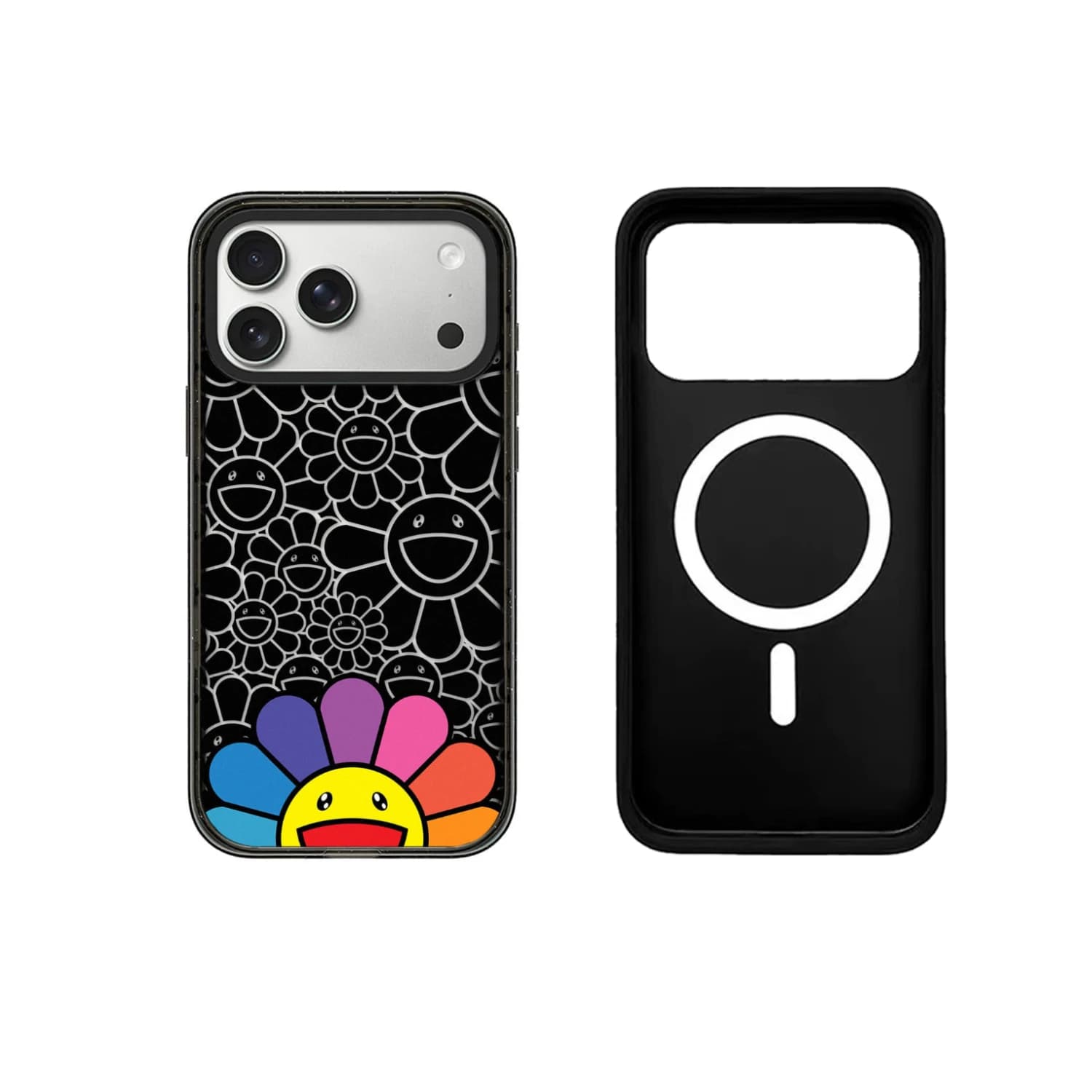 Custodie Magnetiche per iPhone 17/16/15 Pro Max Serie Girasole, Cover Durevoli Compatibili con MagSafe per iPhone