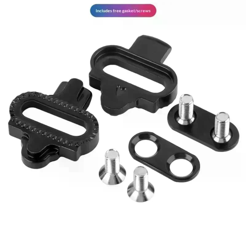 1 Set Bicycle Accessories Mountain Bike Shoes Cleats Multi-Release SPD Pedal Cycling Shoes Clips Kit For SH51