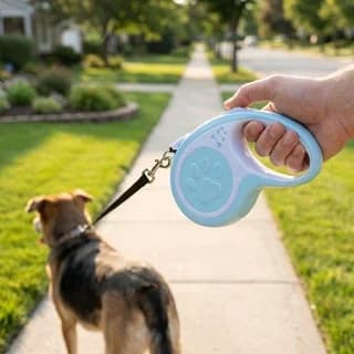 Pet leash, anti-breakaway, anti-shock, retractable, automatic retractable dog leash for small and medium-sized dogs, magic dog chain