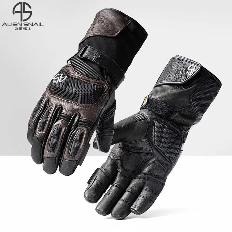 Alien snail AT95 gloves anti-drop waterproof warm autumn and winter riding gloves motorcycle gloves