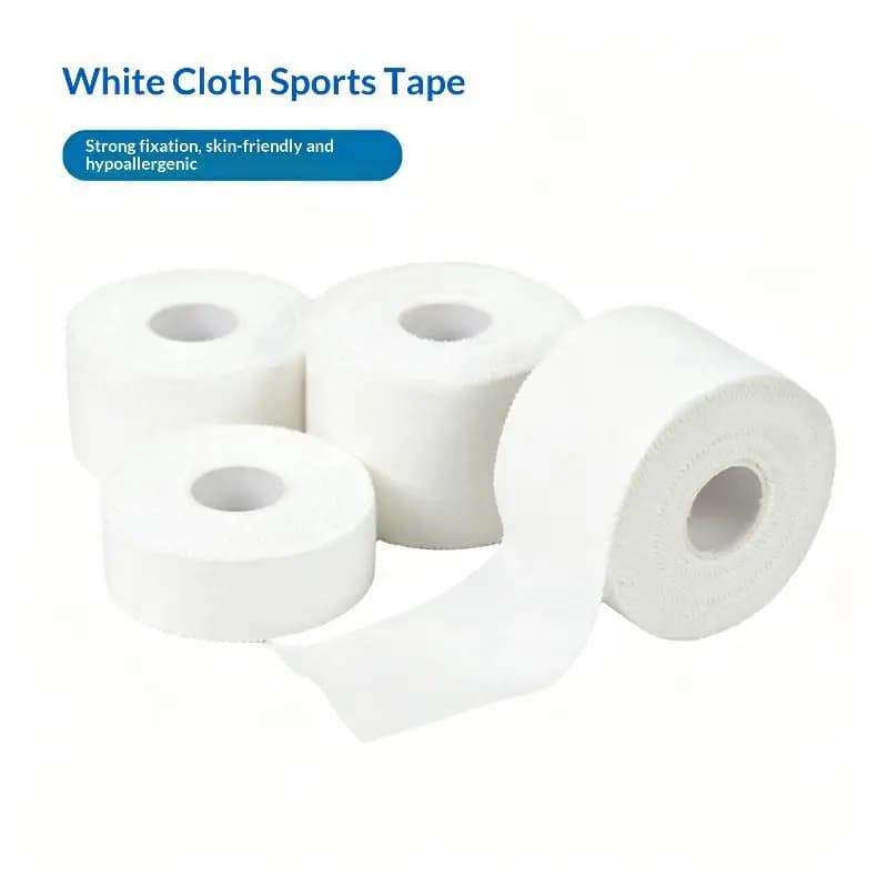 10M Cotton Waterproof Self Adhesive Tape 2.5/3.8/5cm Width Easy Tear No Residue Elastic Bandage For Ankle Sports Stretching
