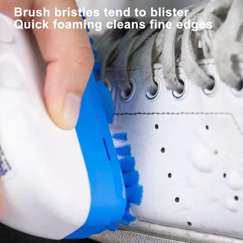 Spazzola per scarpe Spazzola per bucato Spazzola per pulizia Pulisce sporco e sporco dai scarpe e lo bucato Spazzola per scarpe liquida per macchie efficaci