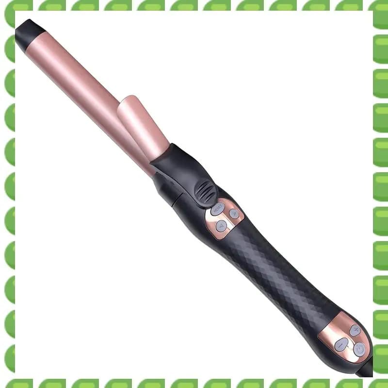 Automatic rotating curling iron A04V rapid heating, iron curlers at temperature, iron double-voltage hair curlers with European plug