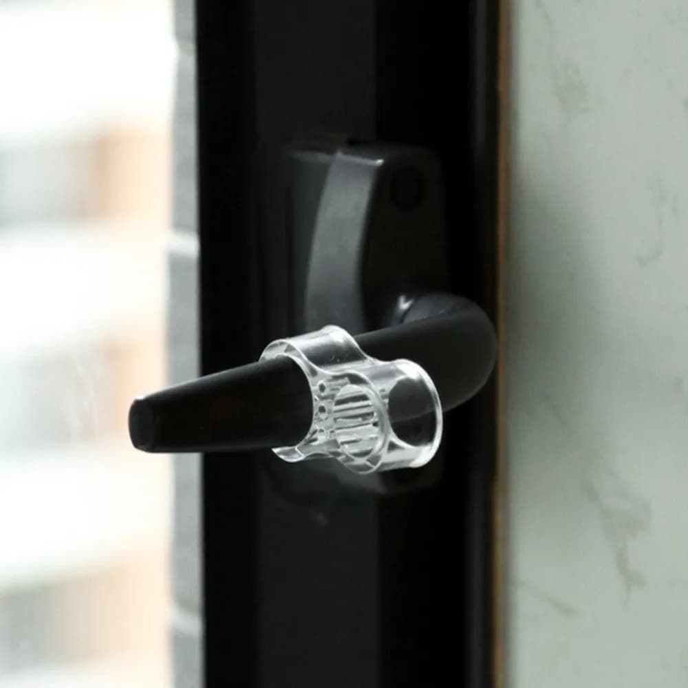 1pc PVC Door Handle Bumper Silicone Clear Door Stopper No Drill Anti-collision Silicone Door Knob Protector Home Office