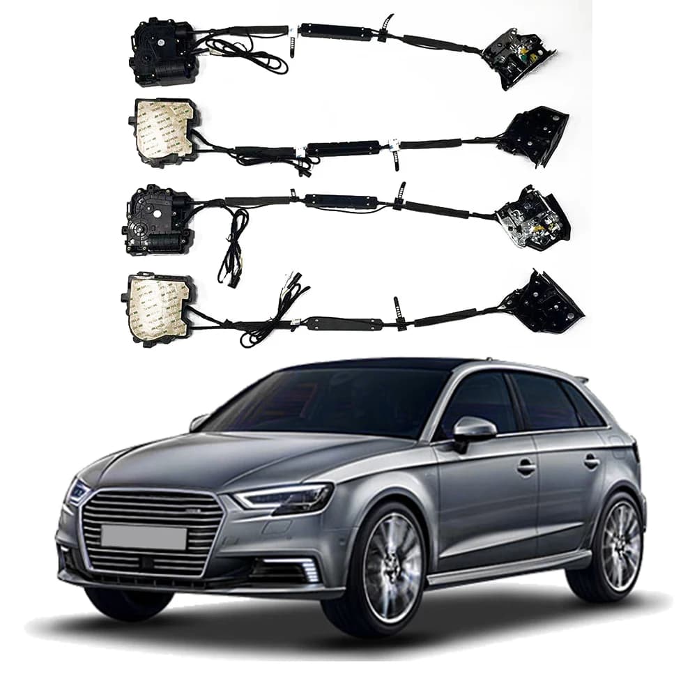 Per Audi R8 RS3 RS4 RS5 RS6 RS7 Automatico Soft Close Porta Super Silenzio Auto Porta Del Veicolo Smart Auto Serratura Elettrica Della Porta di Aspirazione