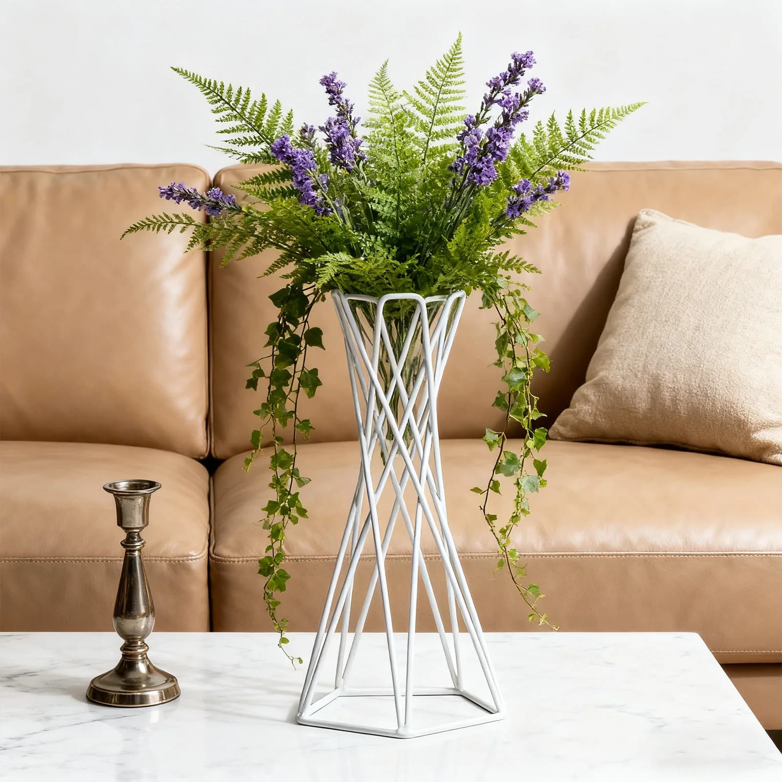 Support for Northern Style Airplanes, Iron Geometric Tillandsia Door, Suitable for Most Small and Medium Plants Size
